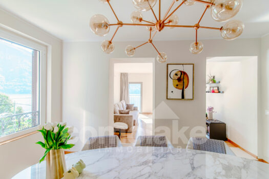 Casa di lago con giardino e vista lago a Carate Urio