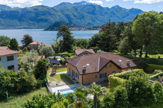 Villa con giardino a Griante – vista lago