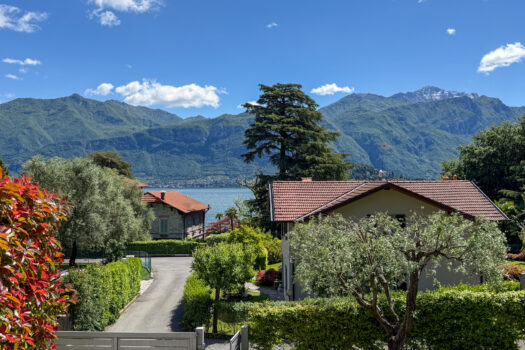 Villa con giardino a Griante – vista lago