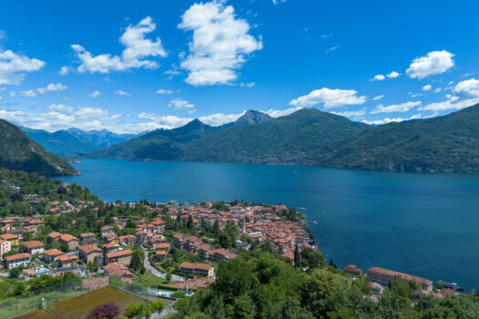 Prestigioso appartamento panoramico a Menaggio – piscina e solarium