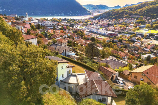 Villa moderna con giardino e vista lago a Cernobbio