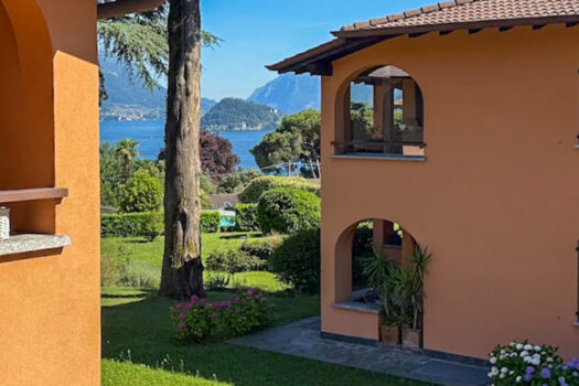Menaggio – Due monolocali con vista lago in residence con parco secolare