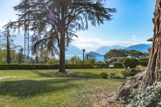 Menaggio – Due monolocali con vista lago in residence con parco secolare