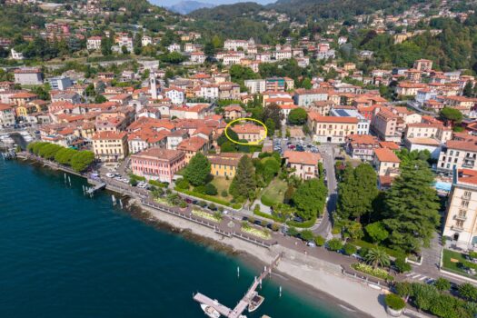 Appartamento con garage in centro Menaggio con vista lago