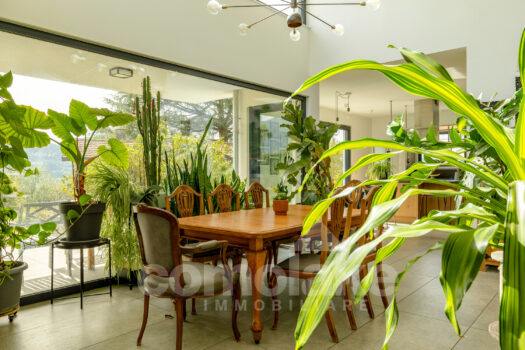 Villa moderna con ampio giardino e vista lago a Cernobbio