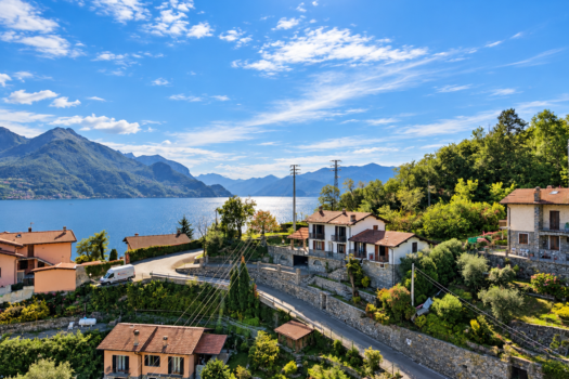 Villa con splendida vista lago a San Siro – vicino al lago